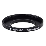 Fotodiox Metall Step Up Filteradapter Ring, eloxiert Silber-Metall 27mm-37mm, 27-37 --...