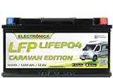 Leistungsstarke LiFePO4 100Ah 12V Batterie: Ideal für Wohnmobile und Solarspeicher! Lithium...