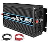 novopal 1000W KFZ Reiner Sinus Spannungswandler-Auto Wechselrichter 12v auf 230v Umwandler-Inverter...