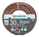 Gardena Premium SuperFLEX Schlauch 13 mm (1/2 Zoll), 30 m: Gartenschlauch mit Power-Grip-Profil, 35...